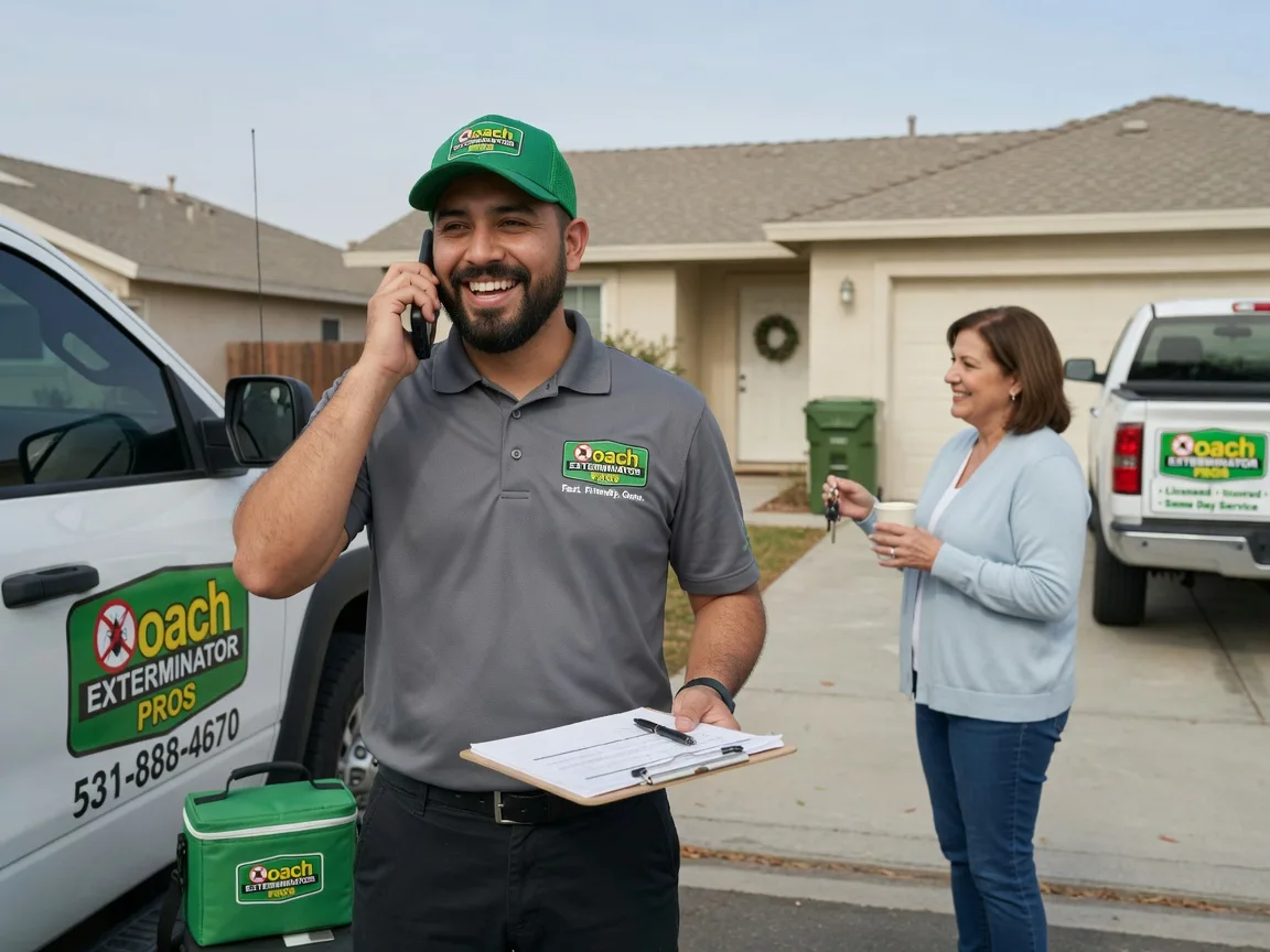 Pest Control Roach Exterminator Hunters, WA FAQs